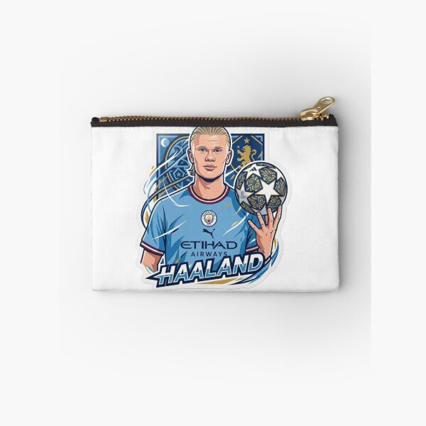 Item preview, Erling Haaland Manchester City Champions League Sticker designed and sold by Sidra digital art 8277237.