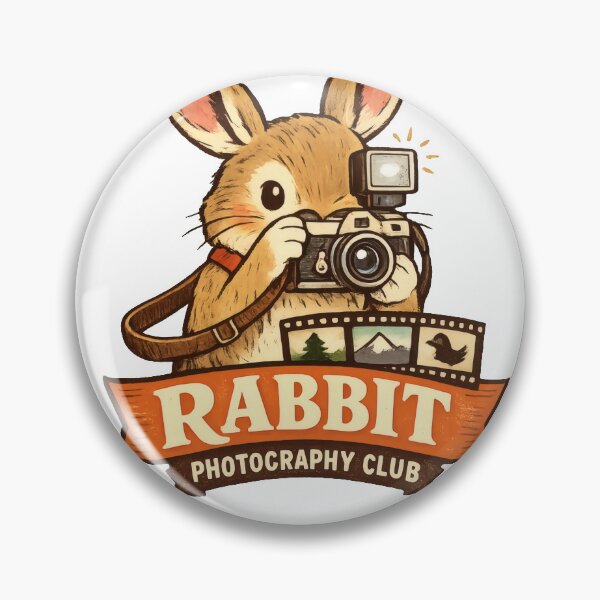 Item preview, Rabbit Photography Club Whimsical Studio Mascot designed and sold by TheRealTaria.