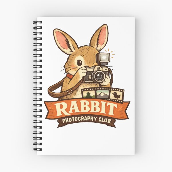Item preview, Rabbit Photography Club Whimsical Studio Mascot designed and sold by TheRealTaria.