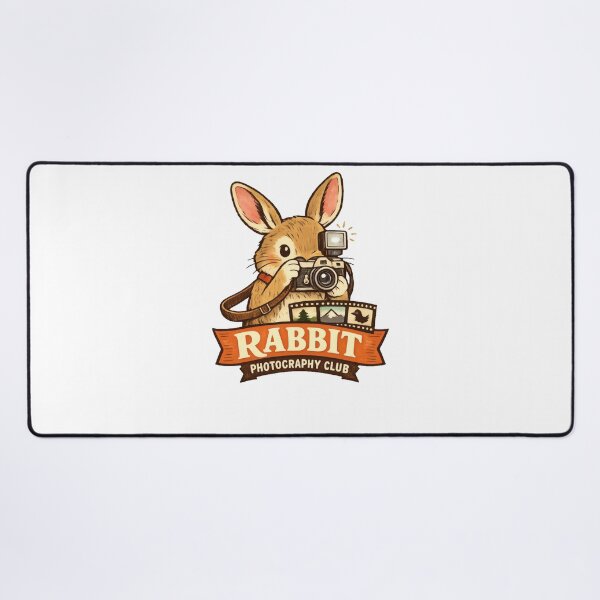 Item preview, Rabbit Photography Club Whimsical Studio Mascot designed and sold by TheRealTaria.