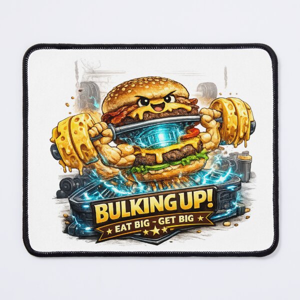 Item preview, Bulking Up Eat Big Get Big: Muscle Dumbbell Fitness Strength Gains designed and sold by irfanshikh.