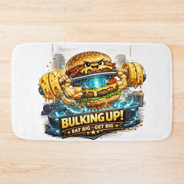 Item preview, Bulking Up Eat Big Get Big: Muscle Dumbbell Fitness Strength Gains designed and sold by irfanshikh.