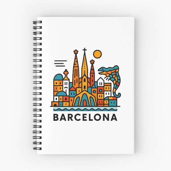 Item preview, Barcelona Spain Travel Souvenir - Sagrada Familia & Gaudi Architecture Art designed and sold by OzzFrequency.
