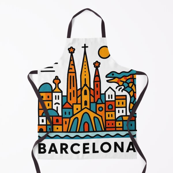 Item preview, Barcelona Spain Travel Souvenir - Sagrada Familia & Gaudi Architecture Art designed and sold by OzzFrequency.