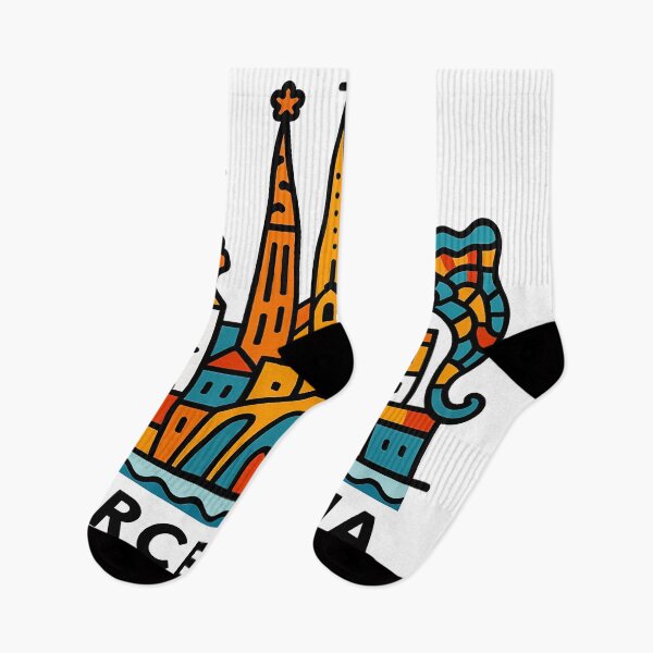 Item preview, Barcelona Spain Travel Souvenir - Sagrada Familia & Gaudi Architecture Art designed and sold by OzzFrequency.