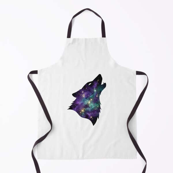 Item preview, Howling Wolf Cosmic Nebula Silhouette designed and sold by pattman.