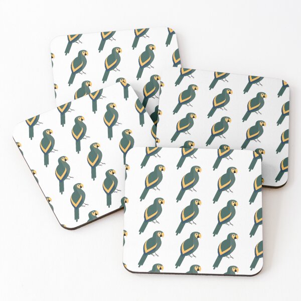 Item preview, Parrots on white designed and sold by reneesillus.