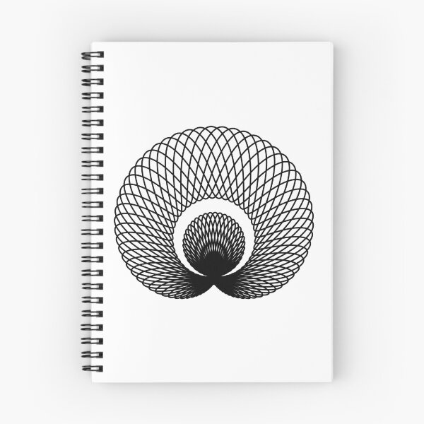 Item preview, Geometric Mandala with Harmonic Wave Patterns (black color) designed and sold by molivi.