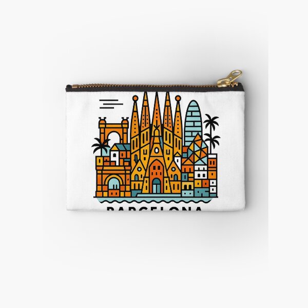 Item preview, Barcelona Spain Travel Souvenir - Sagrada Familia & Gaudi Architecture Art designed and sold by OzzFrequency.