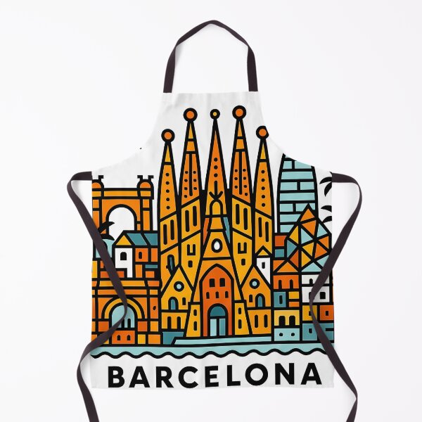 Item preview, Barcelona Spain Travel Souvenir - Sagrada Familia & Gaudi Architecture Art designed and sold by OzzFrequency.