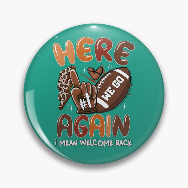 Item preview, Here We Go Again I Mean Welcome Back to School Football Kids designed and sold by averyfisher.