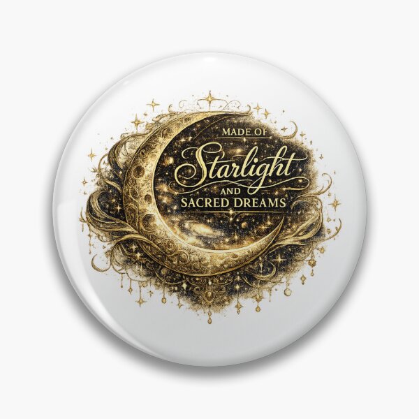 Item preview, Made of Starlight and Sacred Dreams | Celestial Moon Art designed and sold by 'VARI'.