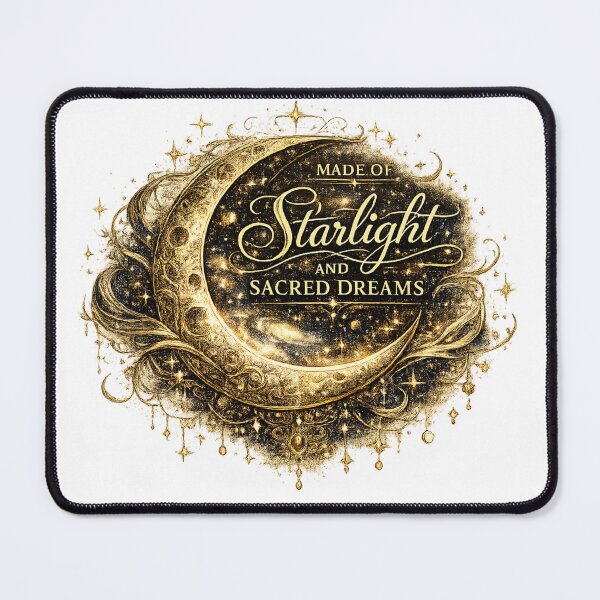 Item preview, Made of Starlight and Sacred Dreams | Celestial Moon Art designed and sold by 'VARI'.