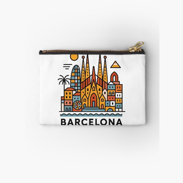 Item preview, Barcelona Spain Travel Souvenir - Sagrada Familia & Gaudi Architecture Art designed and sold by OzzFrequency.
