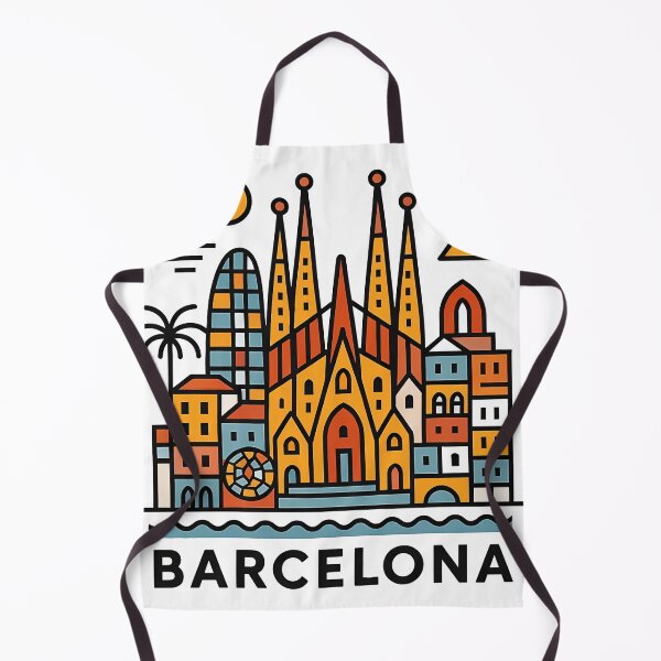 Item preview, Barcelona Spain Travel Souvenir - Sagrada Familia & Gaudi Architecture Art designed and sold by OzzFrequency.