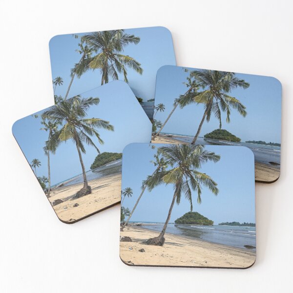 Item preview, Wild horizon and shadows of coconut trees designed and sold by franck380.