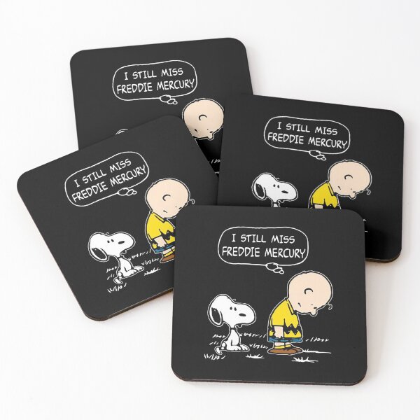 Item preview, I Still Miss Freddie Mercury Queen Peanuts Parody designed and sold by Cutecharactel.