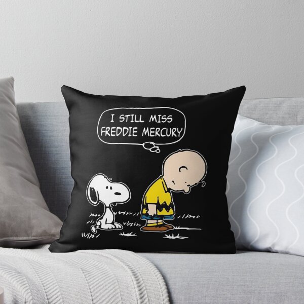 Item preview, I Still Miss Freddie Mercury Queen Peanuts Parody designed and sold by Cutecharactel.