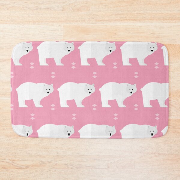 Item preview, Polar bears on pink designed and sold by reneesillus.