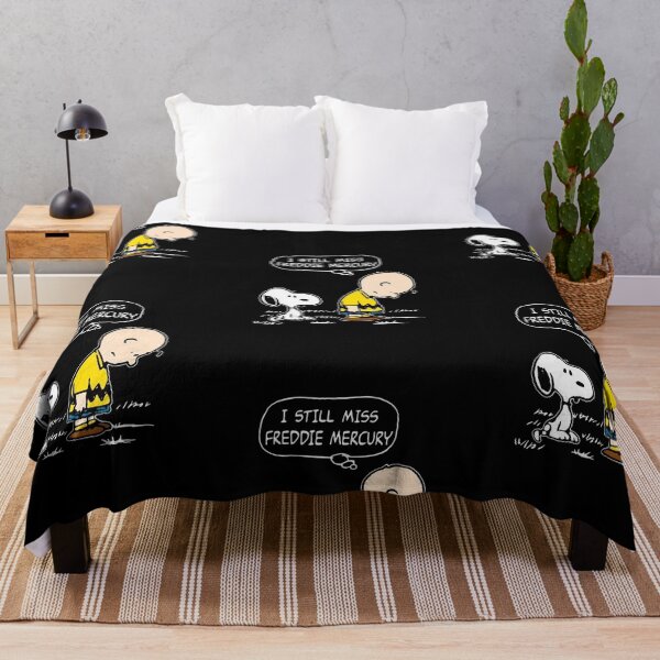 Item preview, I Still Miss Freddie Mercury Queen Peanuts Parody designed and sold by Cutecharactel.