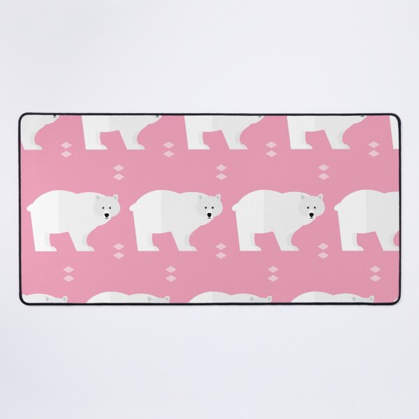 Item preview, Polar bears on pink designed and sold by reneesillus.