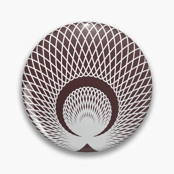 Item preview, Geometric Mandala with Harmonic Wave Patterns (white color) designed and sold by molivi.