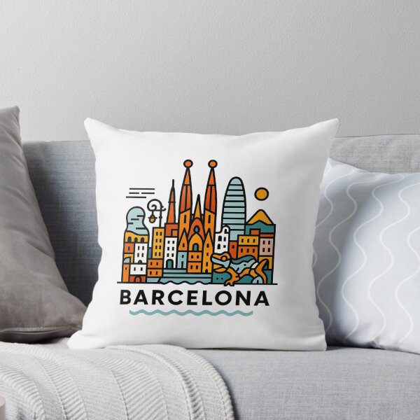Item preview, Barcelona Spain Travel Souvenir - Sagrada Familia & Gaudi Architecture Art designed and sold by OzzFrequency.