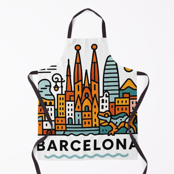 Item preview, Barcelona Spain Travel Souvenir - Sagrada Familia & Gaudi Architecture Art designed and sold by OzzFrequency.