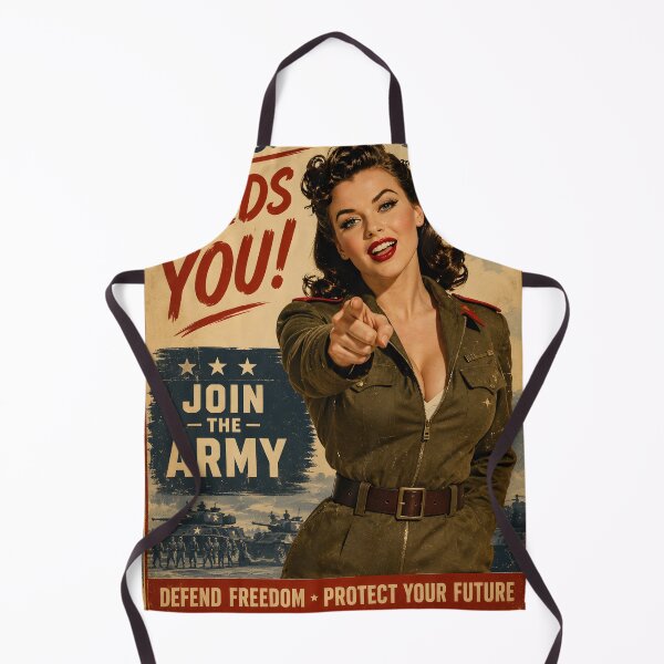 Item preview, Vintage PinUp - Join the Army designed and sold by AiFantasticArt.