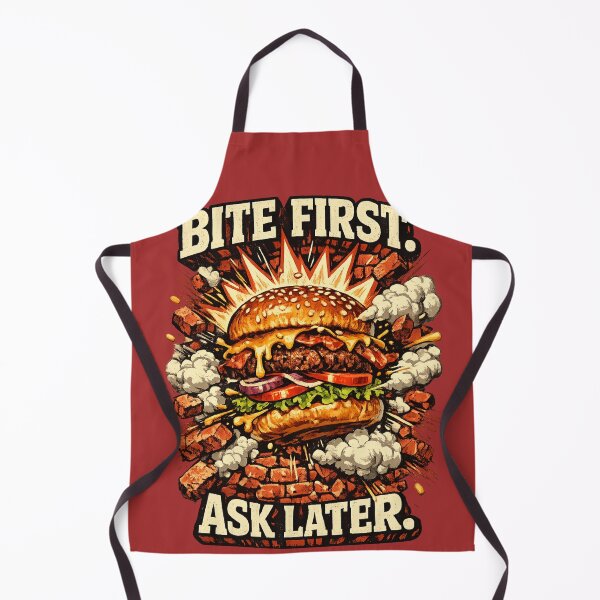 Item preview, Bite First Ask Later: Explosion Burger Consequence Extreme Action Comedy designed and sold by irfanshikh.