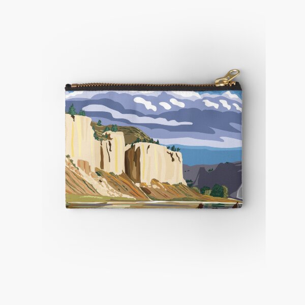 Item preview, Upper Missouri – River Cliffs Vintage Travel Art designed and sold by MarkedArtPrints.