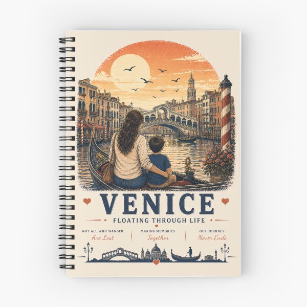 Item preview, Venice Mother Son Duo Floating Through Life designed and sold by BagFactoryUK.