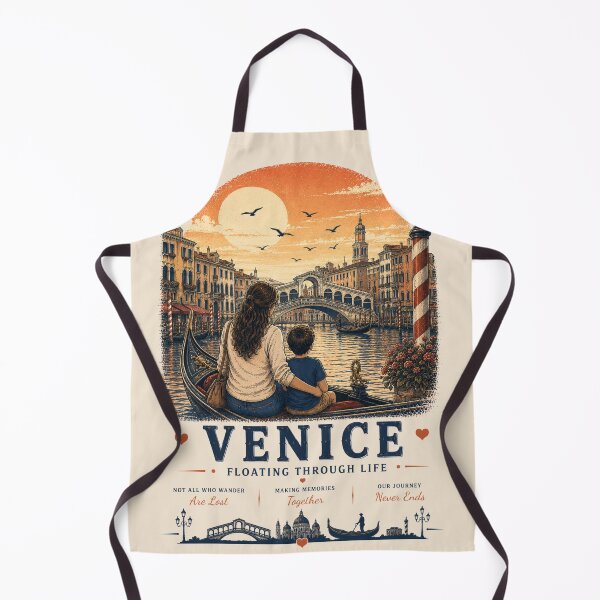 Artikelvorschau, Venice Mother Son Duo Floating Through Life entworfen und verkauft von BagFactoryUK.
