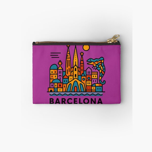 Item preview, Barcelona Spain Travel Souvenir - Sagrada Familia & Gaudi Architecture Art designed and sold by OzzFrequency.