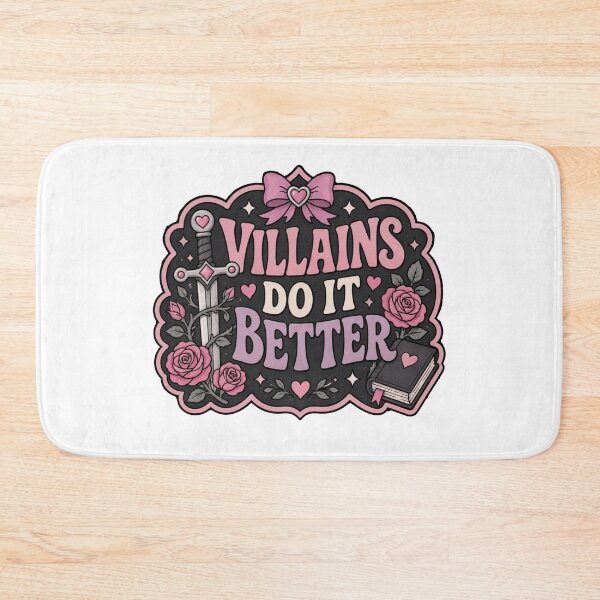 Item preview, Villains do it better - bookish designed and sold by Dollydollys.