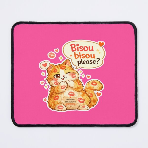 Item preview, BISOU KISS CAT LaMaisonOfMY BISOU BISOU PLEASE? COLLECTION | PINK Edition | No.01 designed and sold by LaMaisonOfMY.