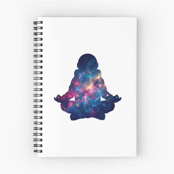 Item preview, Zen Astronaut Cosmic Galaxy Silhouette designed and sold by pattman.