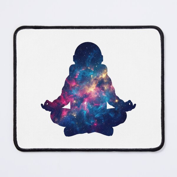 Item preview, Zen Astronaut Cosmic Galaxy Silhouette designed and sold by pattman.
