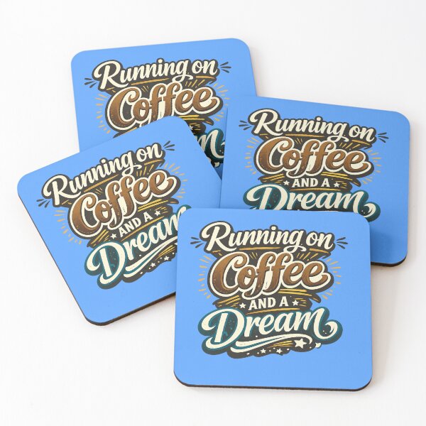 Item preview, Funcionando a base de café y un sueño. designed and sold by ttuniques.