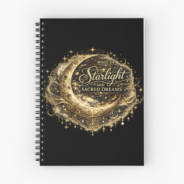 Item preview, Made of Starlight and Sacred Dreams | Celestial Moon Art designed and sold by 'VARI'.