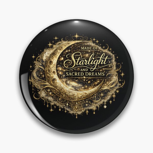 Item preview, Made of Starlight and Sacred Dreams | Celestial Moon Art designed and sold by 'VARI'.