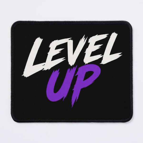 Item preview, Level Up Gamer Brush Typography designed and sold by Pixelarry.