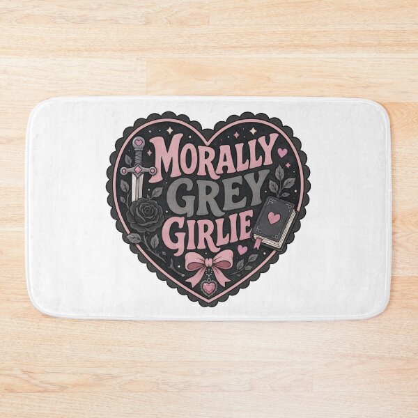 Item preview, Morally Grey Girlie - bookish designed and sold by Chaotically Cutee.