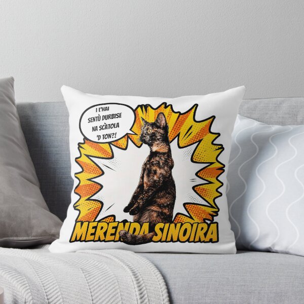 Item preview, Merenda Sinoira Cat – Torino Vintage Pop Art designed and sold by Torinostalgia.