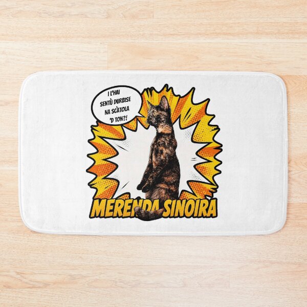 Item preview, Merenda Sinoira Cat – Torino Vintage Pop Art designed and sold by Torinostalgia.