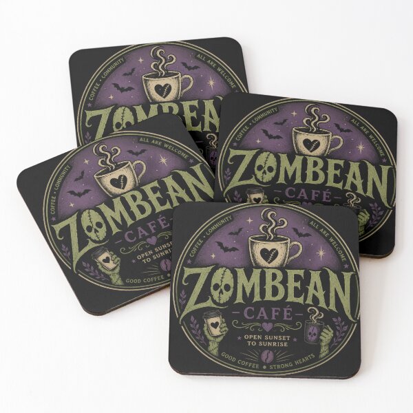 Item preview, Zombean Cafe designed and sold by KaffThaZombi.