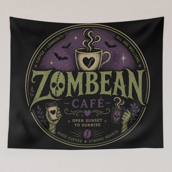 Item preview, Zombean Cafe designed and sold by KaffThaZombi.