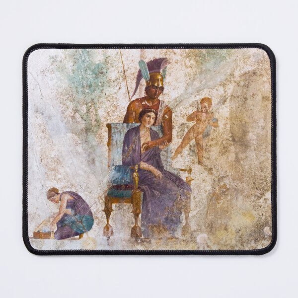 Item preview, Ancient Pompeian fresco. Ares and Aphrodite designed and sold by likiska.