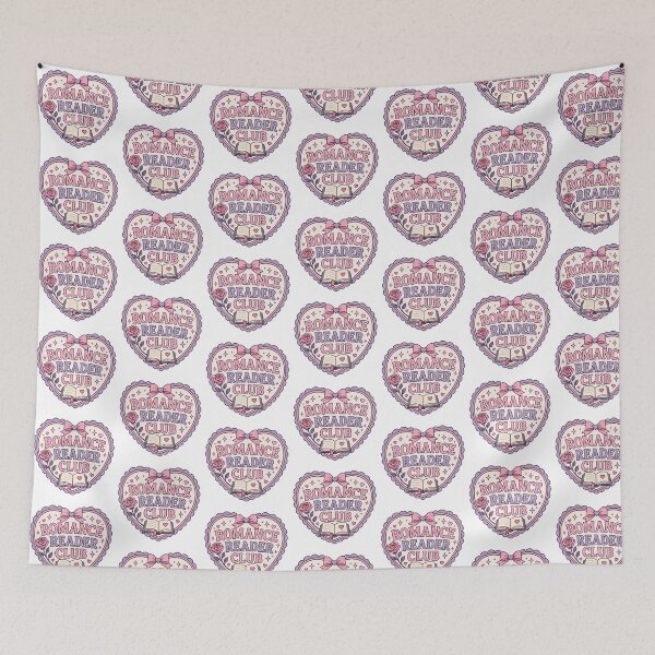 Item preview, Romance Reader Club - bookish designed and sold by Chaotically Cutee.