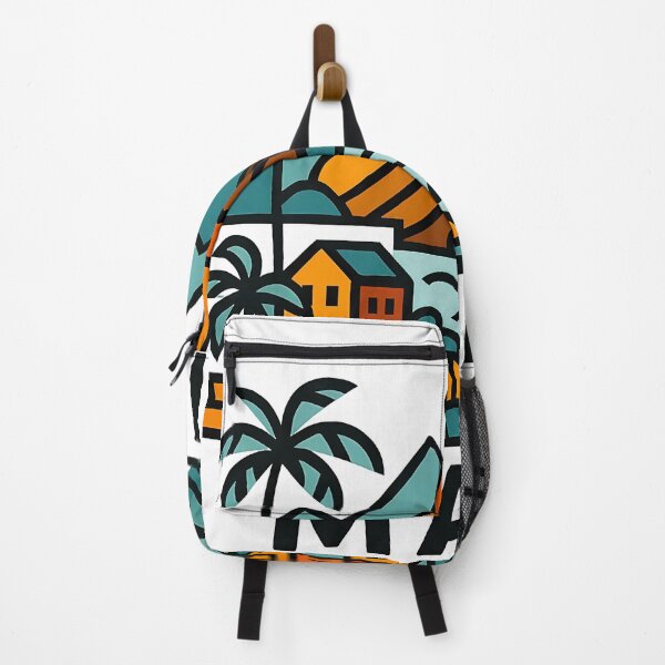 Item preview, Maui Hawaii Travel Souvenir - Volcanic Island & Tropical Beach Art designed and sold by OzzFrequency.